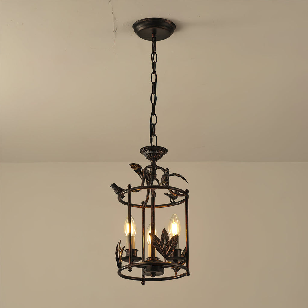 Sova Lantern Pendant Lamp Baroque Style