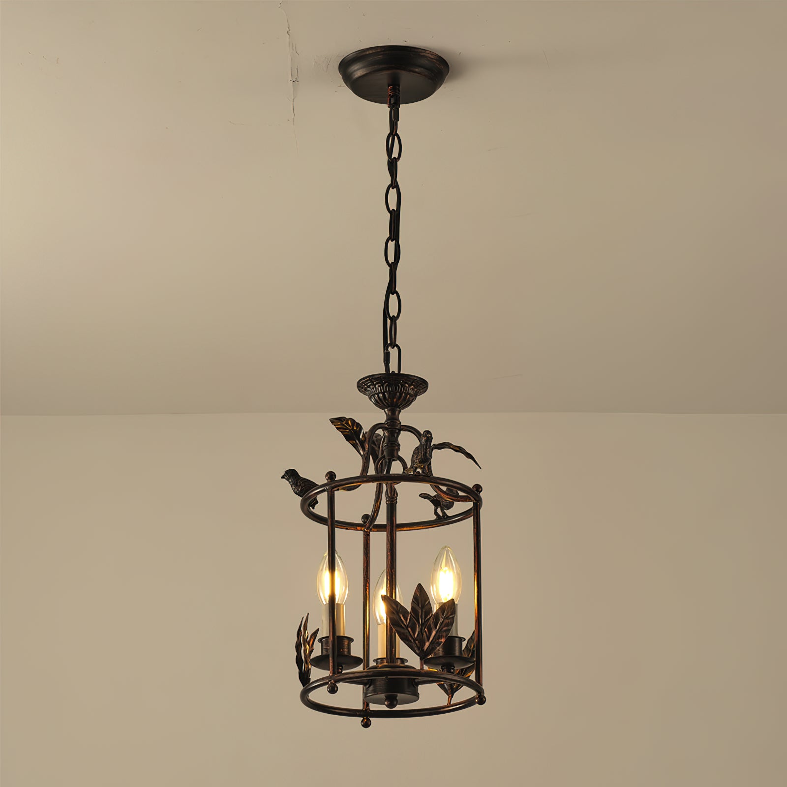 Sova Lantern Pendant Lamp Baroque Style
