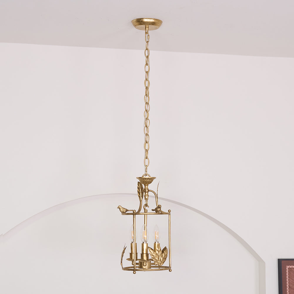 Sova Lantern Pendant Lamp Baroque Style