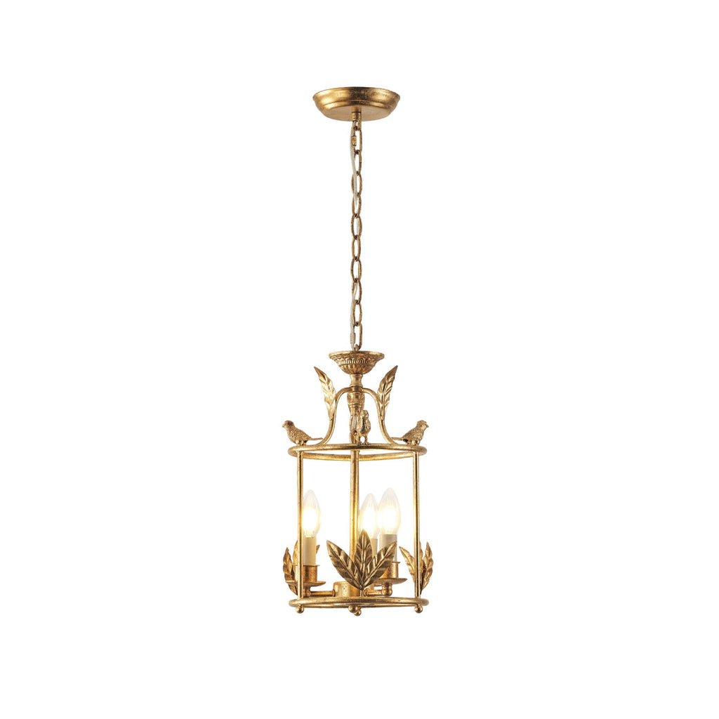 Sova Lantern Pendant Lamp Baroque Style