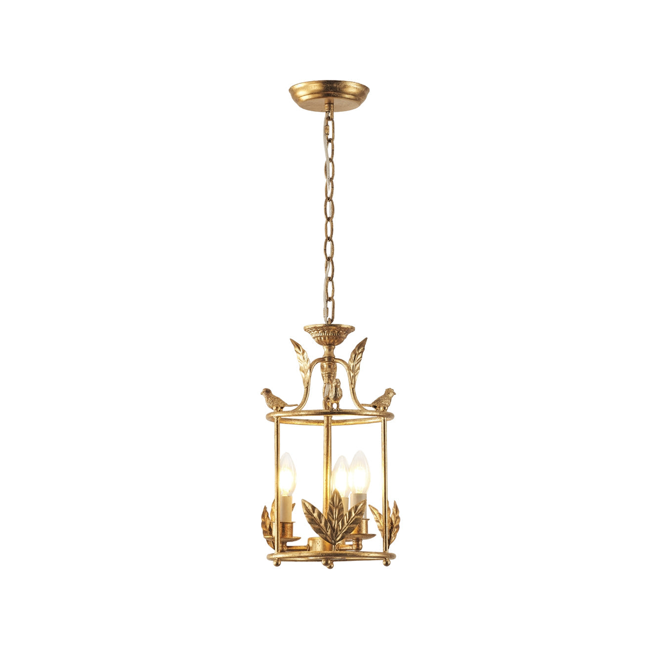 Sova Lantern Pendant Lamp Baroque Style