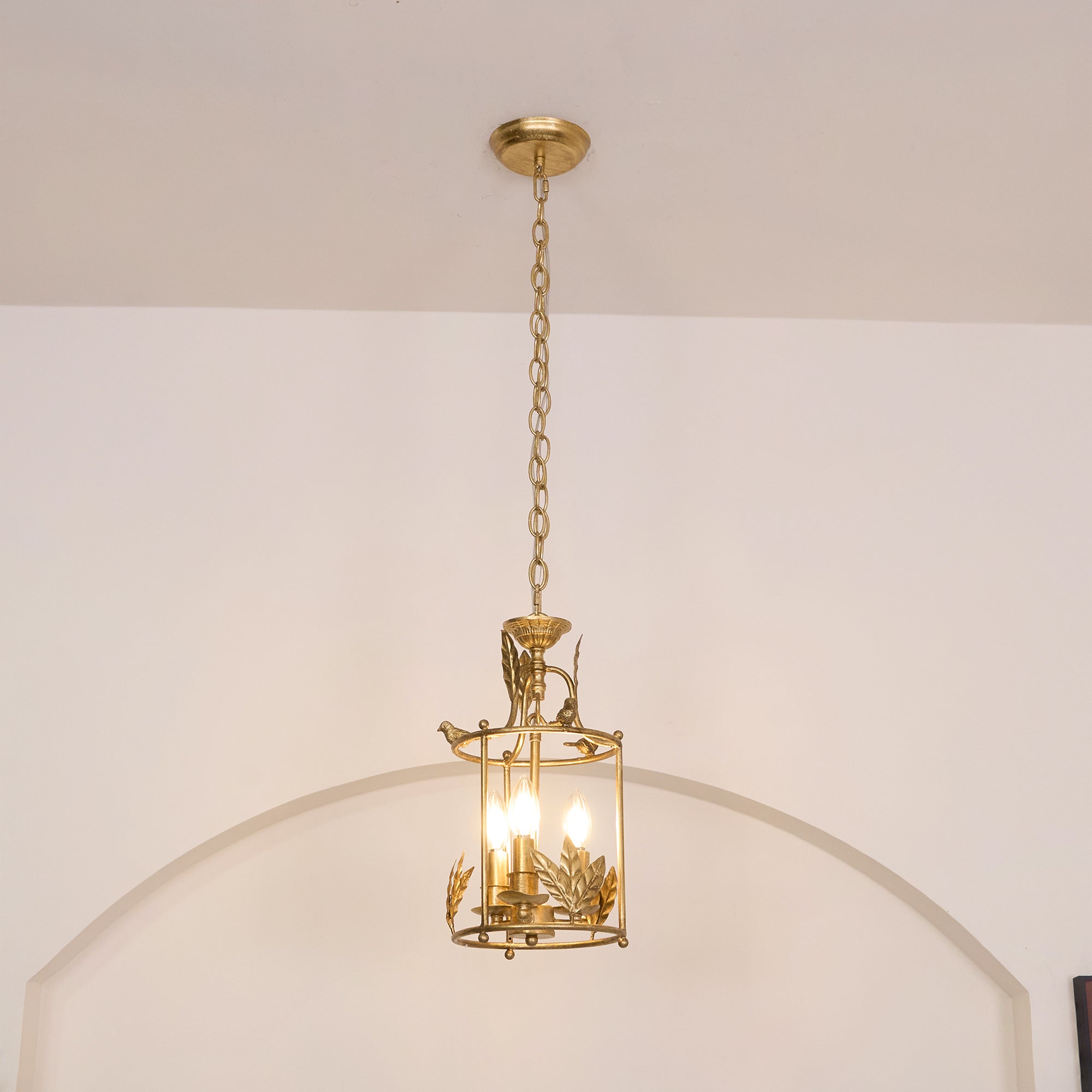 Sova Lantern Pendant Lamp Baroque Style