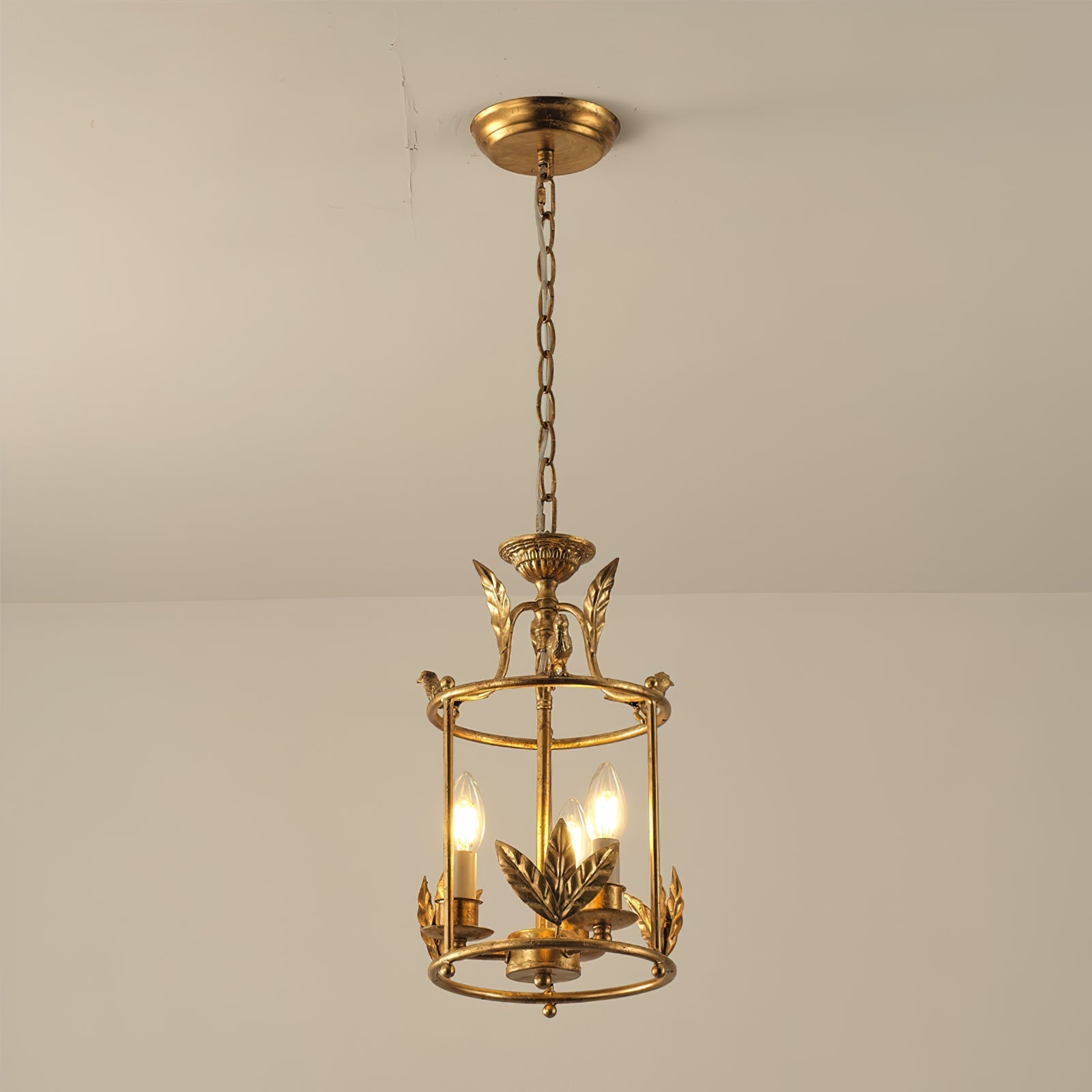 Sova Lantern Pendant Lamp Baroque Style