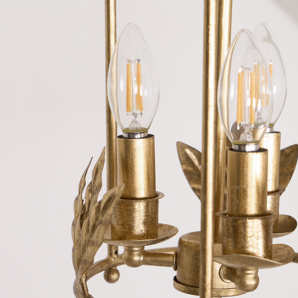 Sova Lantern Pendant Lamp Baroque Style