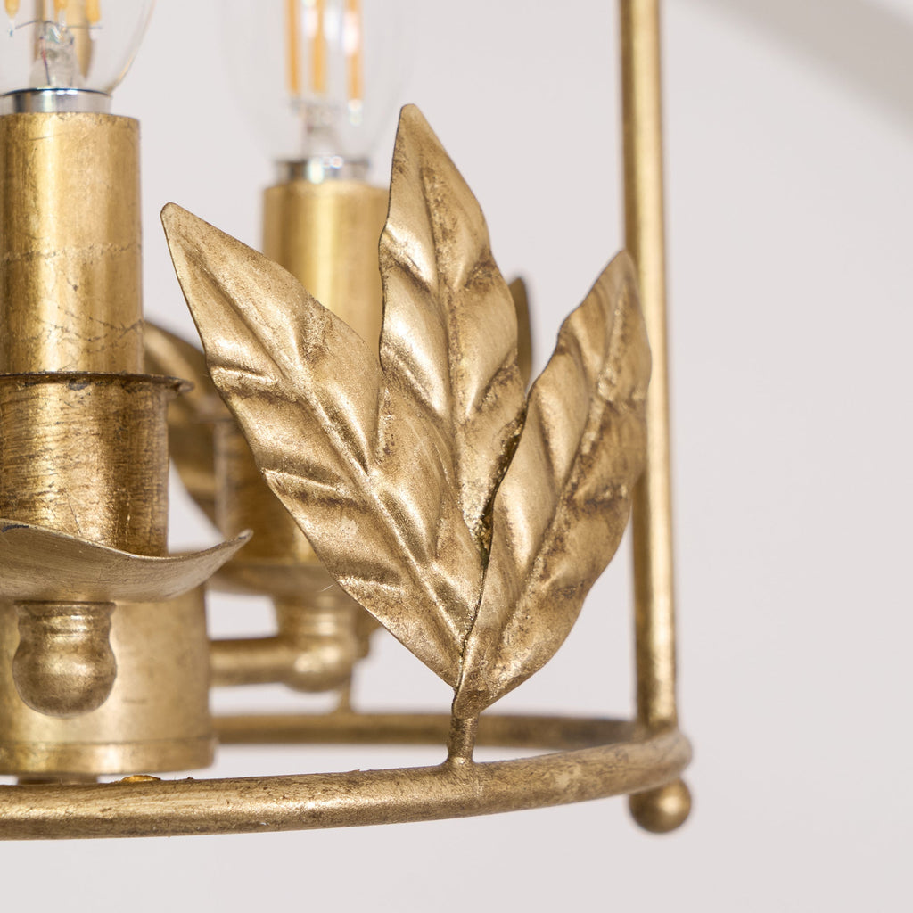 Sova Lantern Pendant Lamp Baroque Style