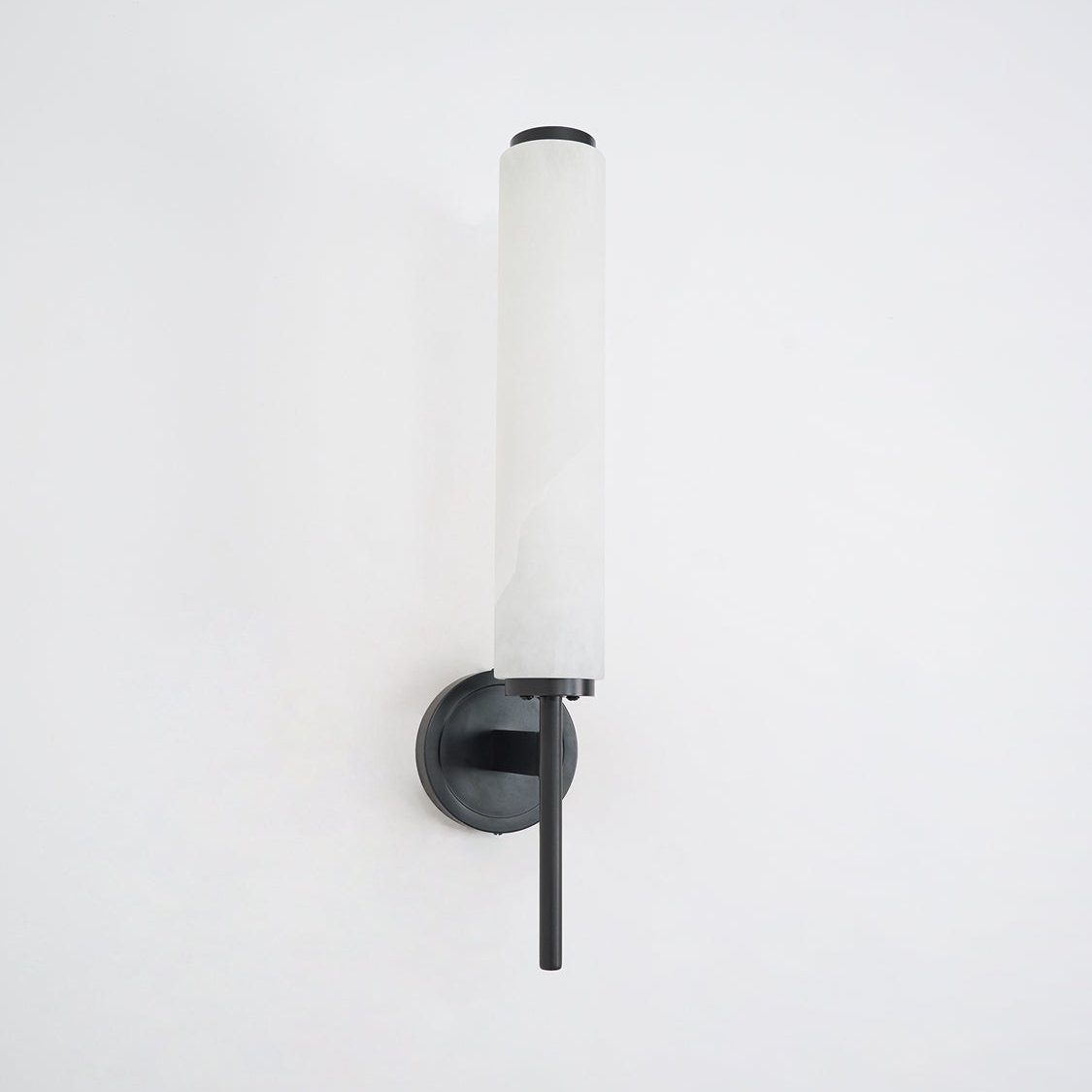 Jern Art Deco Alabaster Wall Lamp