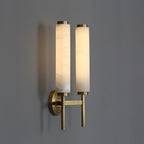 Kristy Art Deco  Alabaster  Wall Lamp