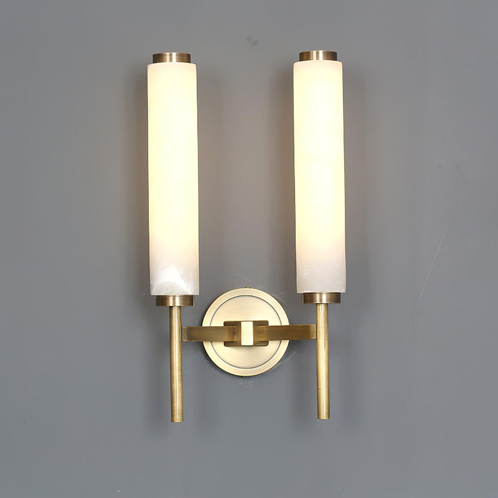 Kristy Art Deco  Alabaster  Wall Lamp
