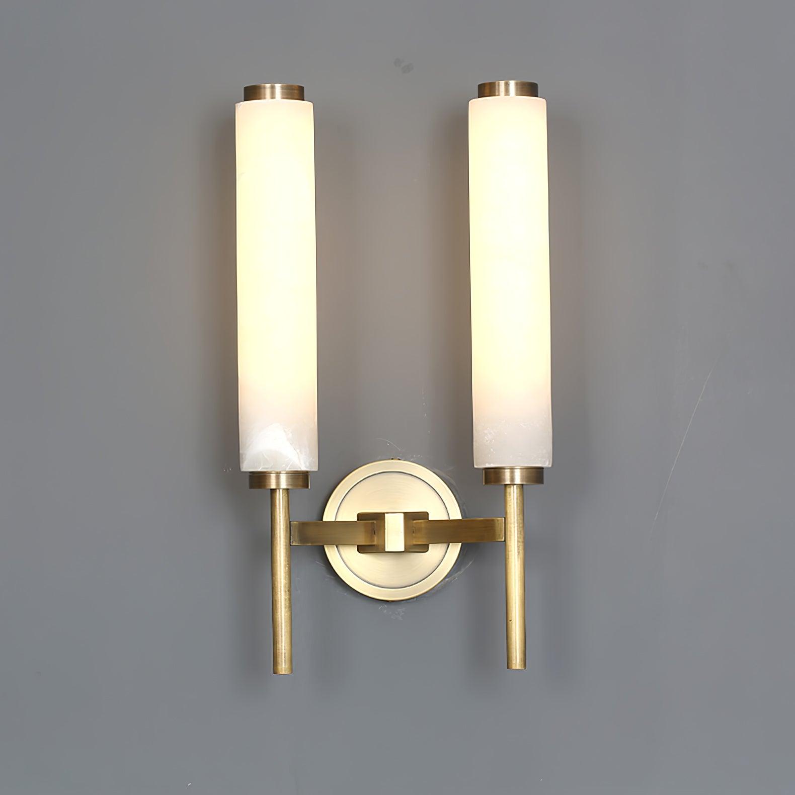 Kristy Art Deco  Alabaster  Wall Lamp