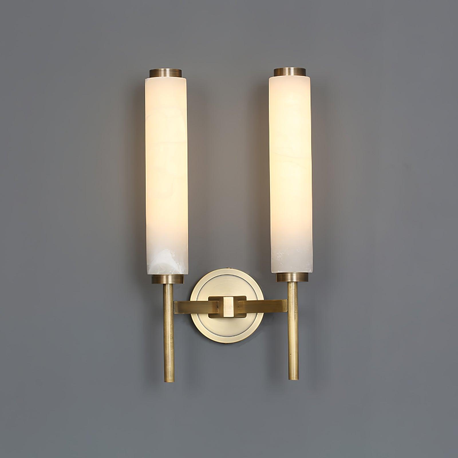 Kristy Art Deco  Alabaster  Wall Lamp