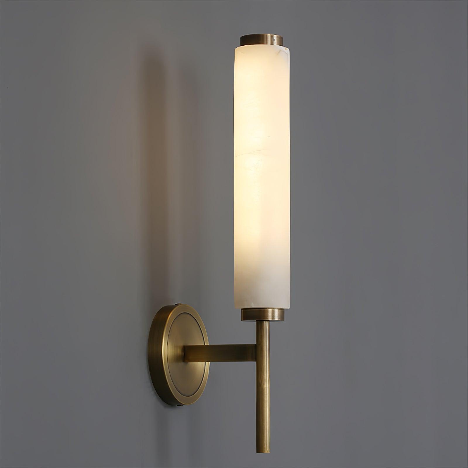 Kristy Art Deco  Alabaster  Wall Lamp