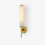 Jern Art Deco Alabaster Wall Lamp