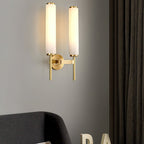 Jern Art Deco Alabaster Wall Lamp