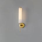 Jern Art Deco Alabaster Wall Lamp