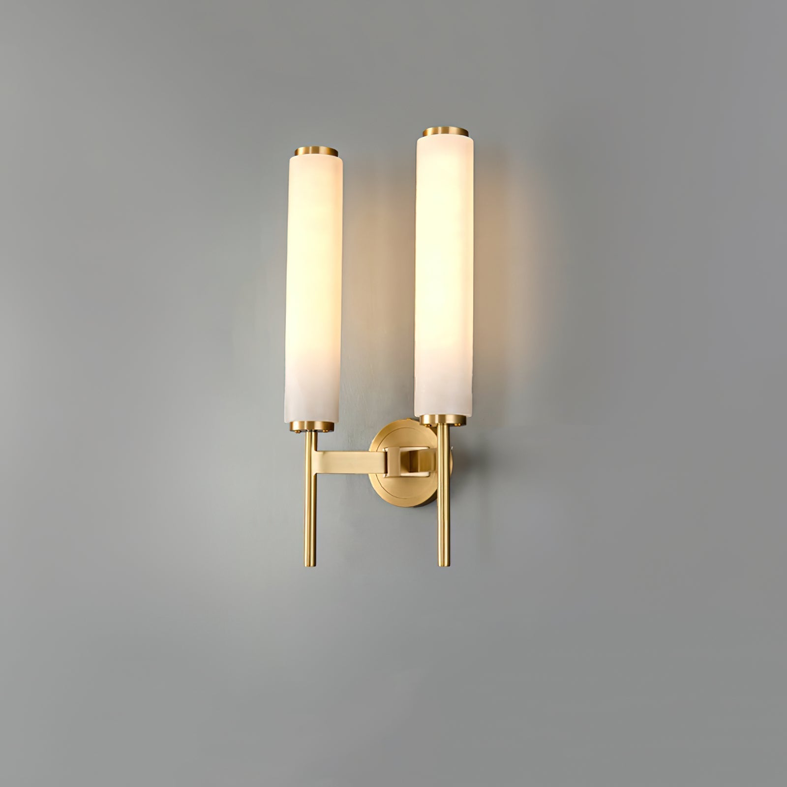 Kristy Art Deco  Alabaster  Wall Lamp