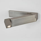 LED Wall Sconce Aluminum Alloy Body Matt Black Nickel Minimalist