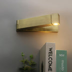 LED Wall Sconce Aluminum Alloy Body Matt Black Nickel Minimalist