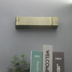 LED Wall Sconce Aluminum Alloy Body Matt Black Nickel Minimalist
