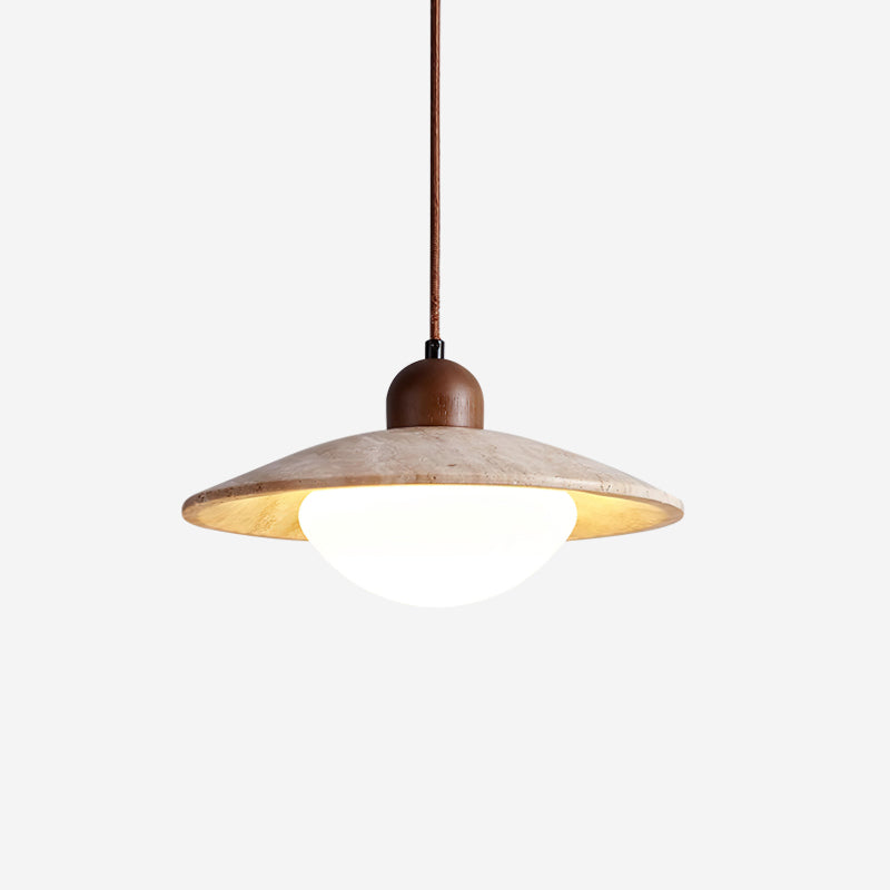 Ritta  Pendant Lamp Travertine  Minimalist