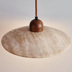 Ritta  Pendant Lamp Travertine  Minimalist