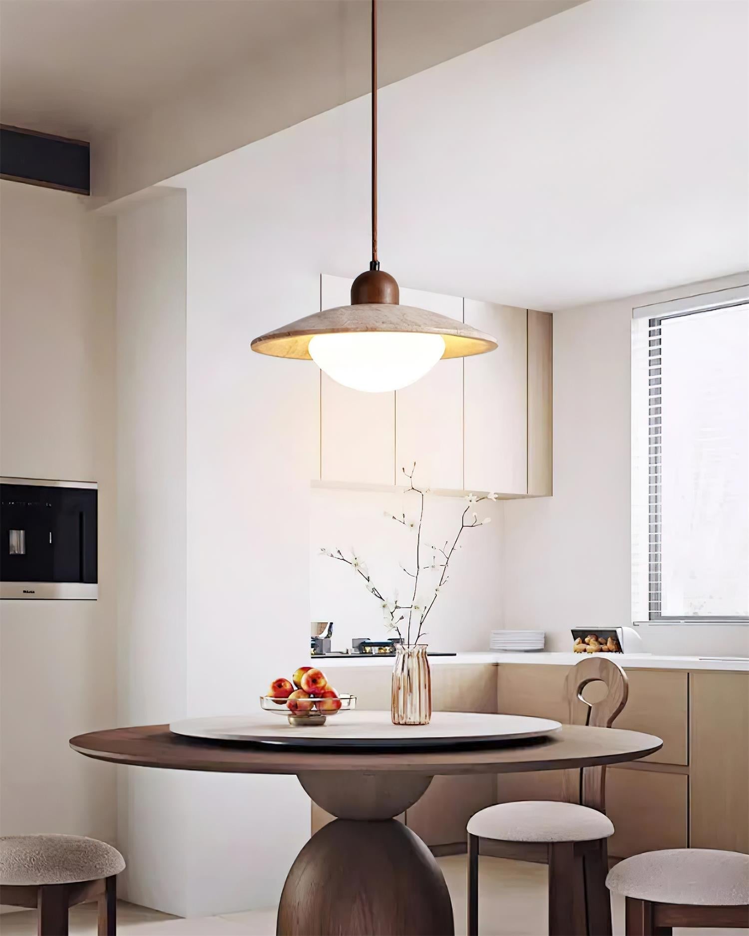 Ritta  Pendant Lamp Travertine  Minimalist
