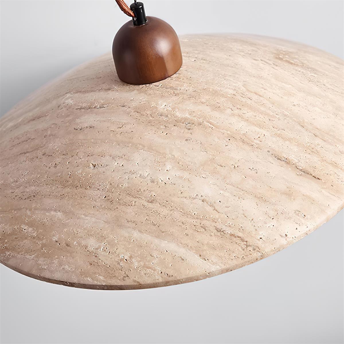 Ritta  Pendant Lamp Travertine  Minimalist