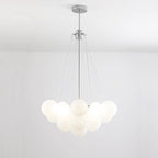 Fayne Glass Globe Pendant Light Bubble