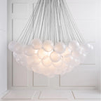 Fayne Glass Globe Pendant Light Bubble
