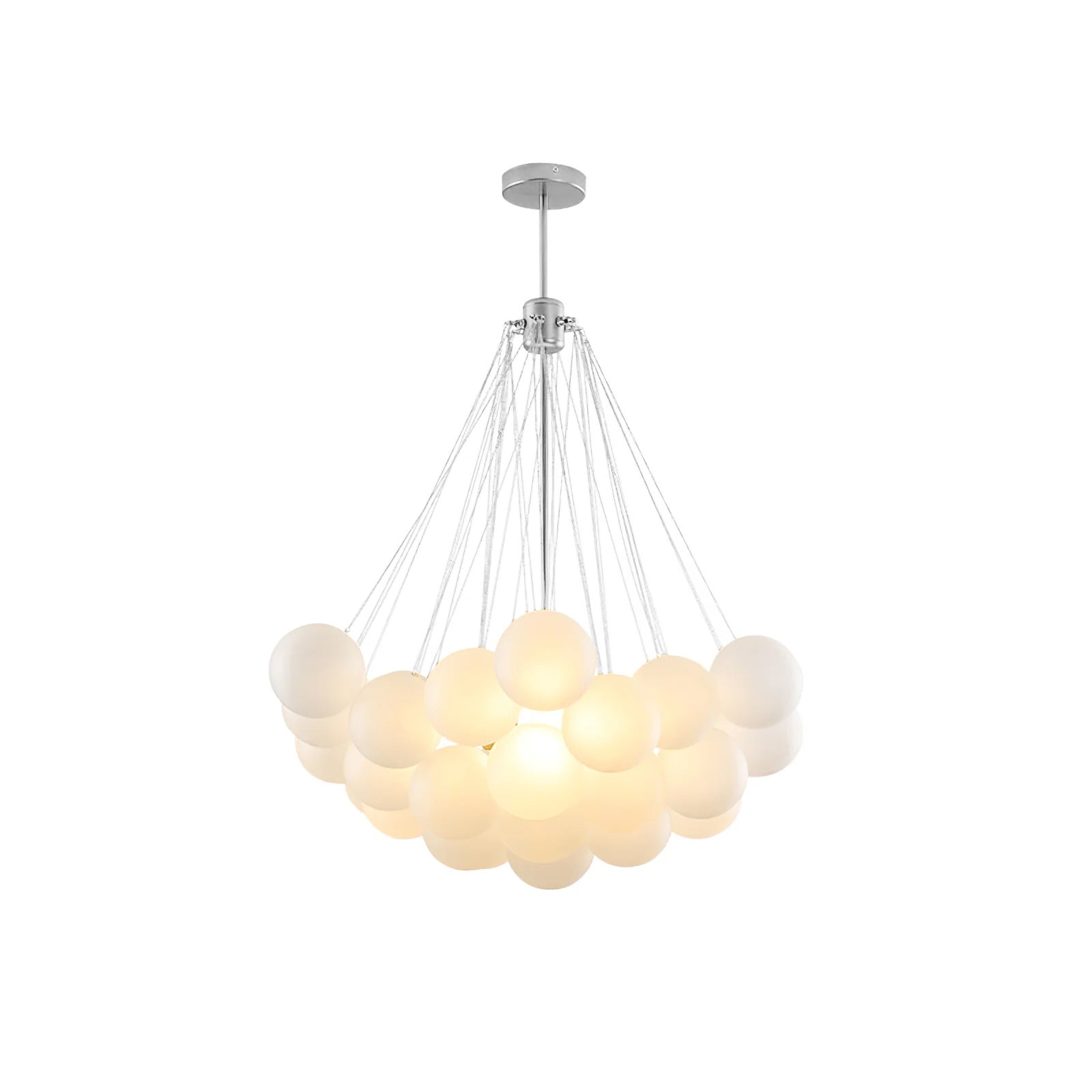 Fayne Glass Globe Pendant Light Bubble
