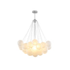 Fayne Glass Globe Pendant Light Bubble