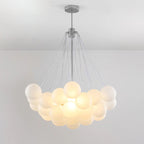 Fayne Glass Globe Pendant Light Bubble