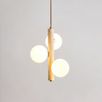 Aursorel Multi-Globe Travertine Pendant Light
