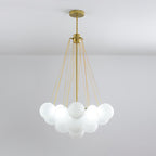 Fayne Glass Globe Pendant Light Bubble