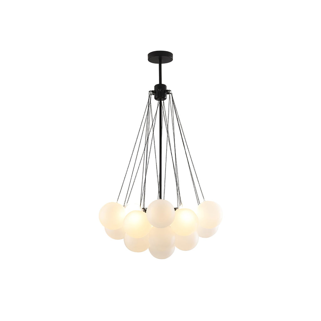 Fayne Glass Globe Pendant Light Bubble