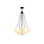 Fayne Glass Globe Pendant Light Bubble