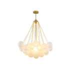 Fayne Glass Globe Pendant Light Bubble