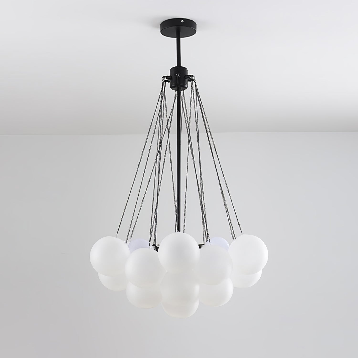 Fayne Glass Globe Pendant Light Bubble