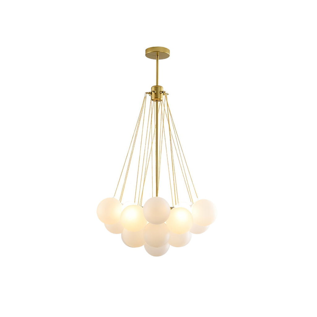 Fayne Glass Globe Pendant Light Bubble