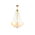 Fayne Glass Globe Pendant Light Bubble