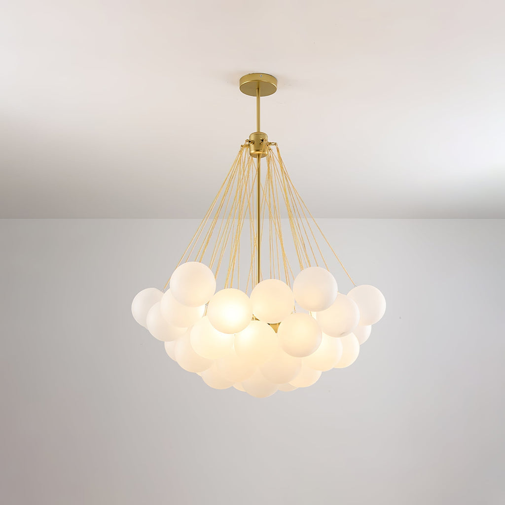 Fayne Glass Globe Pendant Light Bubble