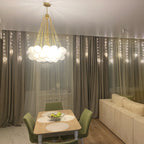 Fayne Glass Globe Pendant Light Bubble