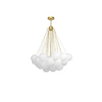 Fayne Glass Globe Pendant Light Bubble