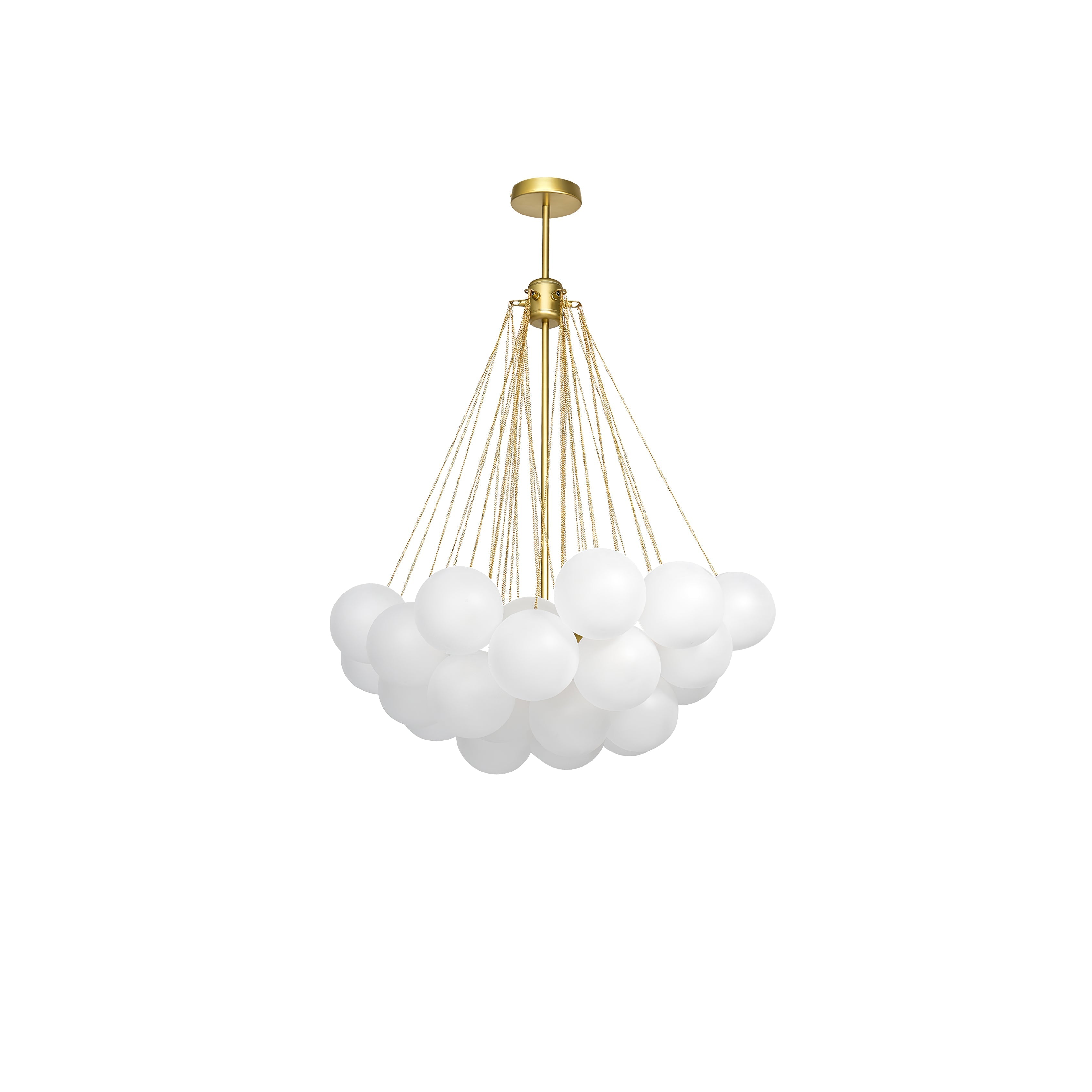 Fayne Glass Globe Pendant Light Bubble