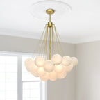Fayne Glass Globe Pendant Light Bubble