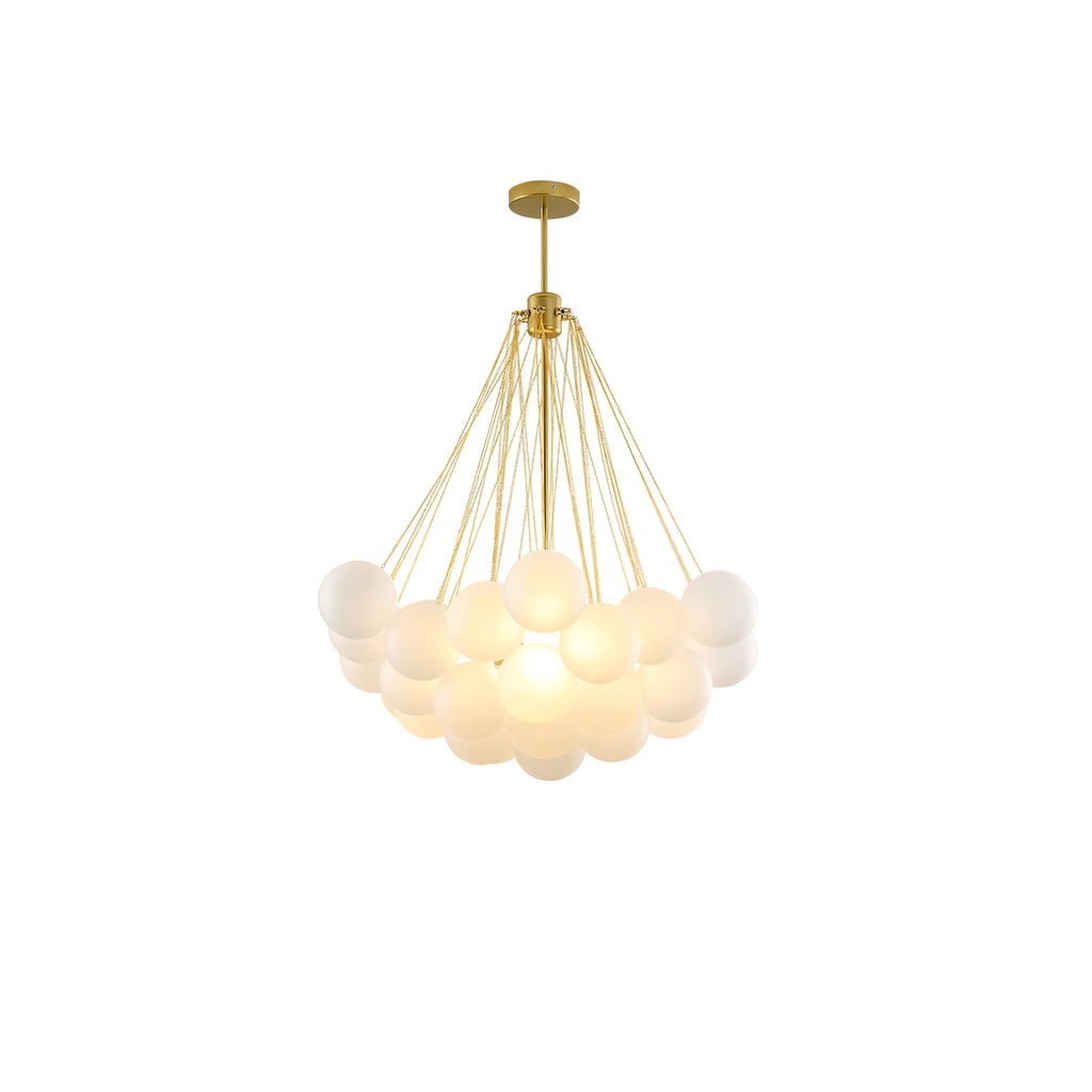 Fayne Glass Globe Pendant Light Bubble