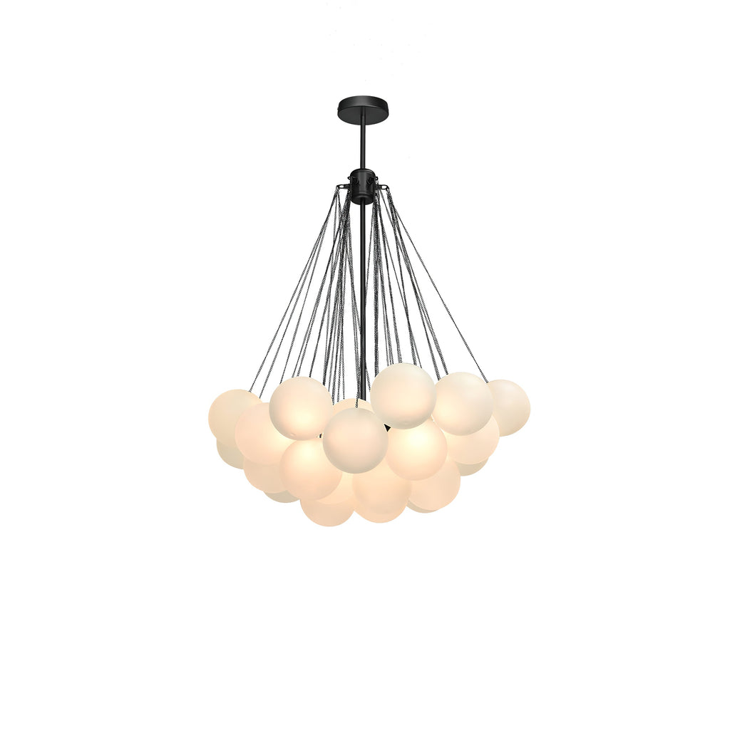 Fayne Glass Globe Pendant Light Bubble