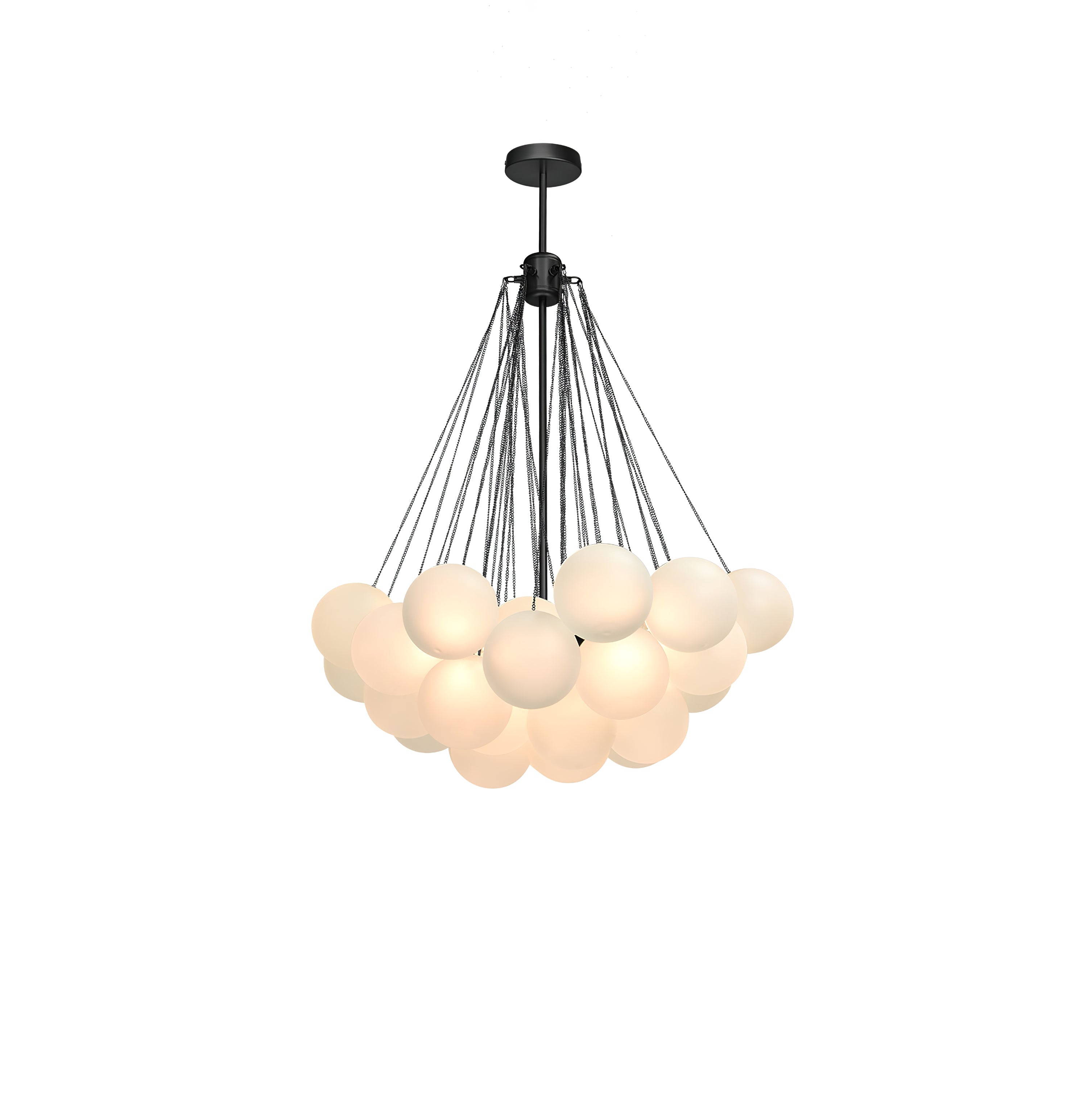 Fayne Glass Globe Pendant Light Bubble