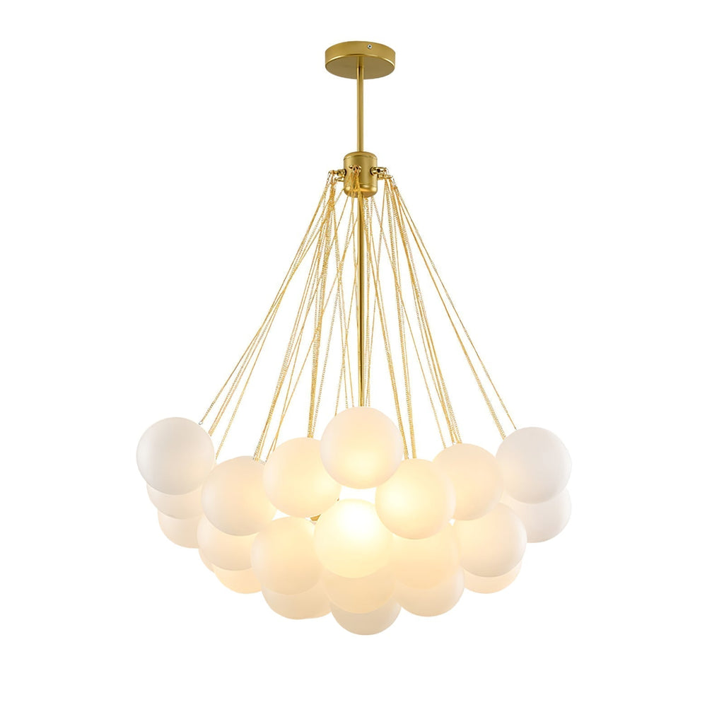 Fayne Glass Globe Pendant Light Bubble
