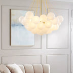 Fayne Glass Globe Pendant Light Bubble