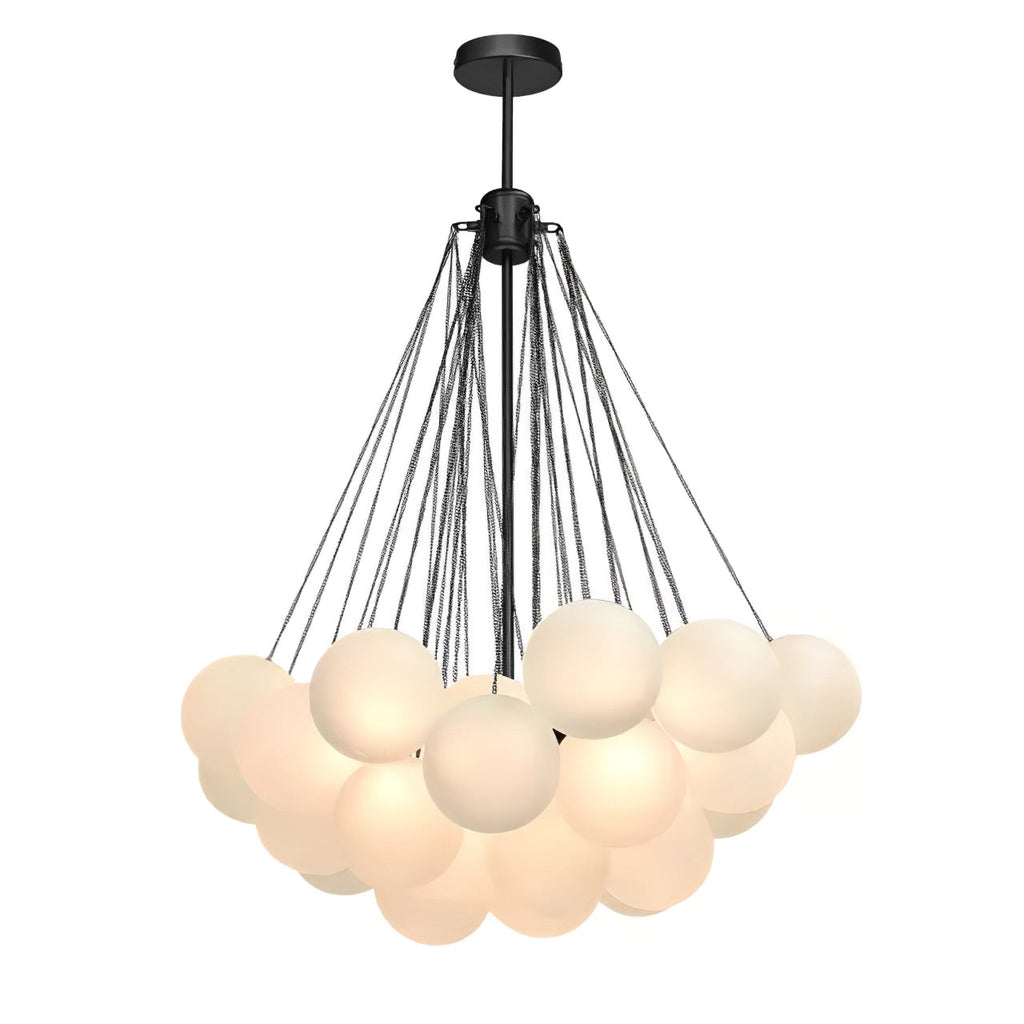 Fayne Glass Globe Pendant Light Bubble